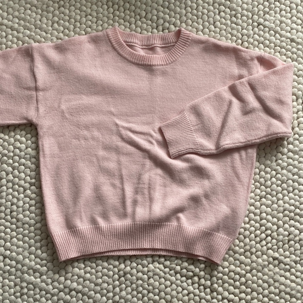 Pink Crewneck Sweater